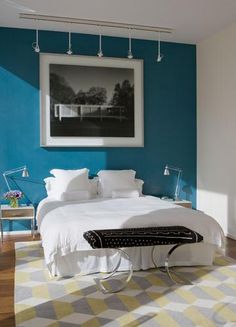 teal feature wall | house ideas | pinterest | walls, bedrooms and room teal feature wall | house ideas | pinterest | walls, bedrooms and room