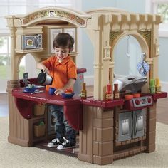 Little Tikes Sizzle N Serve Kitchen Loft Pinterest Kitchens Step2 Grand Walk In Kitchen And Grill