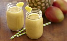 Smoothie Ananas Mangue Au Thermomix Le Dessert Tropical Recette Smoothie Mangue Smoothie A L Ananas Thermomix Recette
