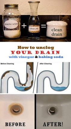 How To Unclog A Drain With Baking Soda Vinegar & Boiling Water Inspiration Bathroom Drain Clogged Design Inspiration How To Unclog A Drain With Baking Soda Vinegar & Boiling Water Interesting Bathroom Drain Clogged Review