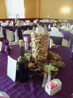 178 Best Wine Themed Weddings Images On Pinterest Dream Wedding Wine Themed Wedding Centerpiece Just Hide Any Candle Within The Corks