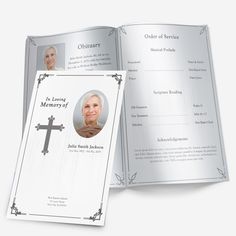 73 best printable funeral program templates images funeral cards funeral brochure templates