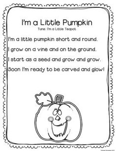 pumpkins unit literacy activities preschool poemsfall preschoolhalloween songsfall - Halloween Song For Preschool pumpkins unit literacy activities preschool poemsfall preschoolhalloween songsfall - Halloween Song For Preschool