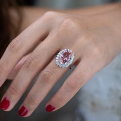promise ring,anniversary ring Pink Topaz ring oval cut ring engagement ring gemstone ring
