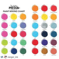 creating a rainbow video chart create and paintings paint mixing color chart