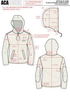 Fashion Technical Design Example Work on Behance