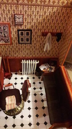 3d wall picture with Motif-Barber-Varnished g2708