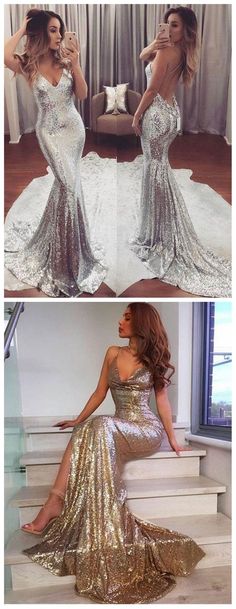 Sequin Bridesmaid Dresses Long Mismatched Y Y Backless Sparkly Mermaid Sequin Evening Prom Dresses Por Party Custom