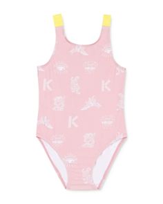 Youth One-Piece Swimsuit-hand painted original design-Quality and comfort-Anti UV swimsuit-from 8 to 20