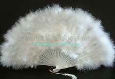 28 Leaves Dark Purple marabou Feather Fan A Quality