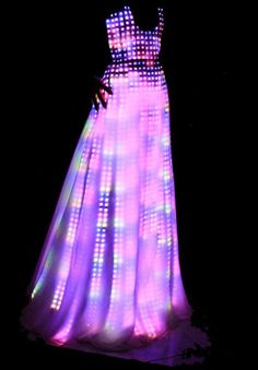 39 Best Light Up Dresses Images On Pinterest Costume Ideas Cutecircuit S Electric Fashion Light Up Dresses Have Hundreds Of Led Bulbs In Fabric