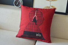 FICTION 16 X 16 PILLOW CASES // COVERS Set of Home Decor NEW Meninos PULP 2