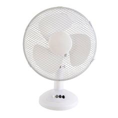 High Velocity Oscillating Fan 3-Speeds Blower High-Powered Motor Space-Saving