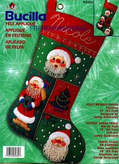 Bucilla ho-ho-ho Santa ~ 18 /"De Fieltro De Navidad Kit De Siembra # 86120 Regalos presenta