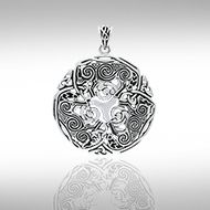 Brigid Ashwood Key of Knowledge .925 Sterling Silver Pendant Peter Stone