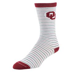 For Bare Feet Mens NCAA Argyle Lineup Crew Dress Socks-One Size Fits Most