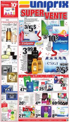 uniprix weekly ad nov 23 29 2017 uniprix pinterest uniprix flyer montreal quebec