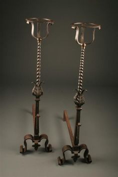 62 Best Antique Fireplace Accessories Images On Pinterest 19th Century French Wrought Iron Chenets Circa 1840 Fireplace Accessorieswrought