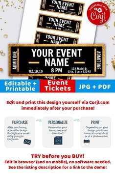 103 張最棒的 event ticket