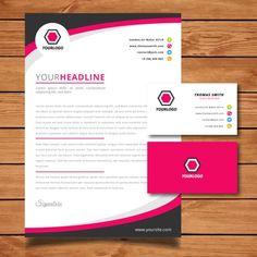 22 best letterhead images on pinterest contact paper letterhead