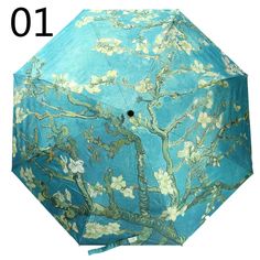 U2 Band Sun Protection Umbrella,Waterproof Travel Automatic Tri-fold Umbrellas