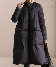 OIKAY Winter Outwear Hooded Zipper Mantel Damen Warm Slim Jacke Dicke Parka Mantel Jacke