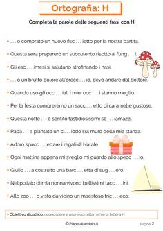 Parole spagnole con la lettera h