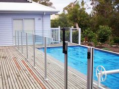 18 Pool Project Ideas Pool Fence Modern Fence Pool