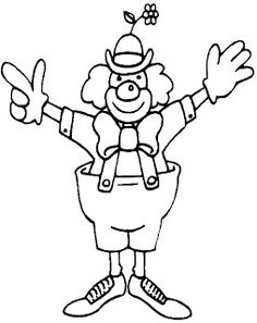 Clowns Coloring Pages Free Printable Hub