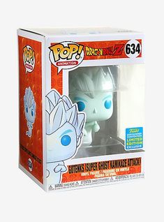 Ghost Kamikaze Dragon Ball Z-GOTENKS ** SDCC 2019 Pré-ORDRE ** Funko POP