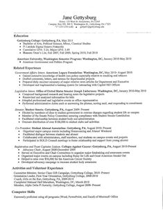 job resume examples for high school students