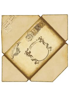 Clean image for hogwarts acceptance letter envelope template printable Challenger image pertaining to hogwarts acceptance letter envelope template printable