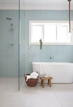 Patterned Bathroom Tiles, Luxury Bathroom Tiles, Bathroom Renos, Trendy Bathroom, Bathroom Flooring, Bathroom Renovations, Bathroom Interior Design, Bathrooms Remodel, Interior Modern