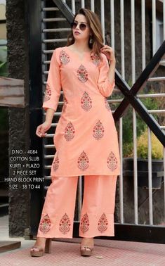 Details about / Women Indian kurta dress rayon palazo bottomTop kurti cotton blouse Combo Ethnic