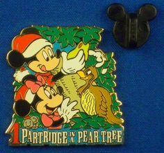 disney pin mickey partridge ina pear tree le twelve days of christmas 1 26702 - Disney 12 Days Of Christmas disney pin mickey partridge ina pear tree le twelve days of christmas 1 26702 - Disney 12 Days Of Christmas
