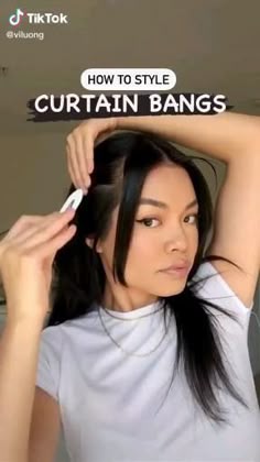 how to curl curtain bangs with flat iron how to curl curtain bangs with flat iron