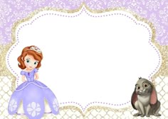 Sofia The First Invitation Editable Text Customizable Princess Invite Marilu Camacho Palacios Fiesta Pleaños Sofia The First Invitation