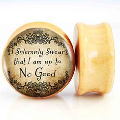 Sold as Pair Earth Accessories Flared Saddle Expander Abelone and Organic Wood Plug Earrings