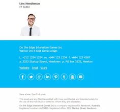 nice email signatures