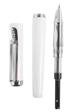 388 Green /& Black Marble Medium Fountain Pen with Gold Plated Trim Baoer No