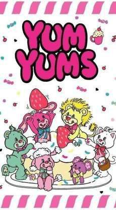The Yum Yums | Iphone wallpaper, Pattern wallpaper, Cute characters
