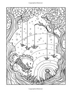 Whimsical Childrens Fantasies A Juvenile Adult Coloring Book Louis Davilla Wiyono 9781532720390 Amazon Books