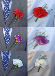 48 Best Wedding Guest Onholes Images On Pinterest Pi Day Silk Carnation Wedding Day Onholes Shown In Three Colours Red Ivory And Claret Sarah S Flowers Guest
