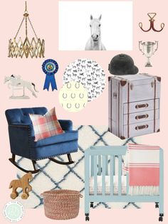 27 Best Horse Nursery Images On Pinterest The Last Unicorn Equestrian Themed Baby S Nursery Horse Pink And Blue