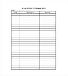 8 best attendance sheets images attendance sheets back to school attendance checklist template