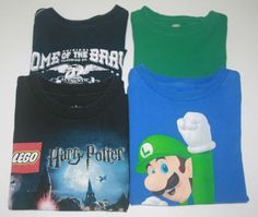 LEGO 100/% Cotton Black /"CLAY/" Short Sleeve Screen Print Tee BOY SIZE 14//16 NWT