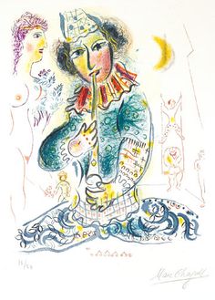 1970 Vintage RAOUL DUFY /"ACROBATS/" COLOR offset Lithograph