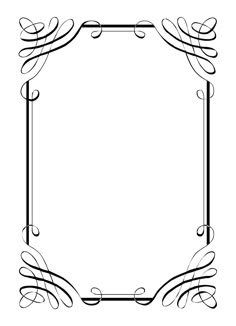 free vintage borders clip art paper vintage calligraphic frame