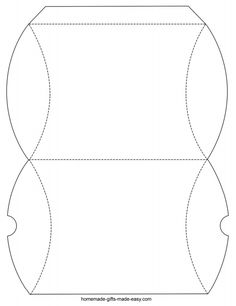 pillow box template pdf akba katadhin co