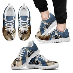 Light Weight Sneakers for Kids US Sizes 5 Cavalier King Charles Spaniel 3D Printed Sneakers 12. Kids Sneakers Breathable Jogging Running//Gym Shoes